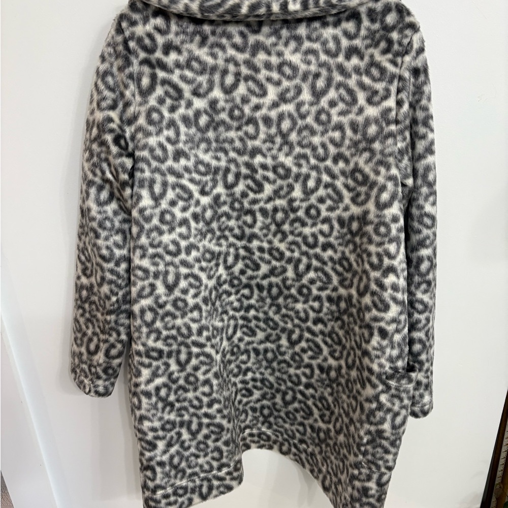 a new day Gray Leopard Print Jacket - Picture 2 of 6
